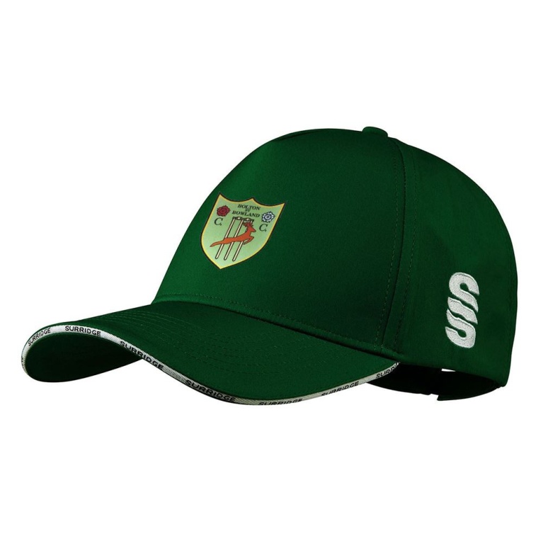 Bolton by Bowland CC Playing Baseball Cap - Green