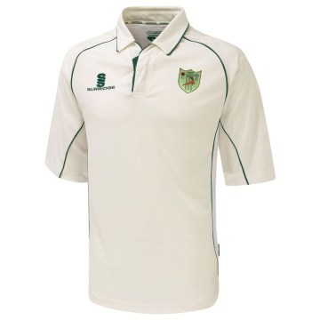 Bolton by Bowland CC - Premier 3/4 Sleeve Green Trim Shirt